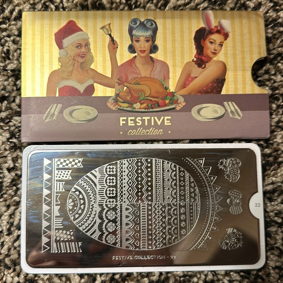 Motor London Stamping Nail Art Plates (9 plates) - Picture 6 of 10